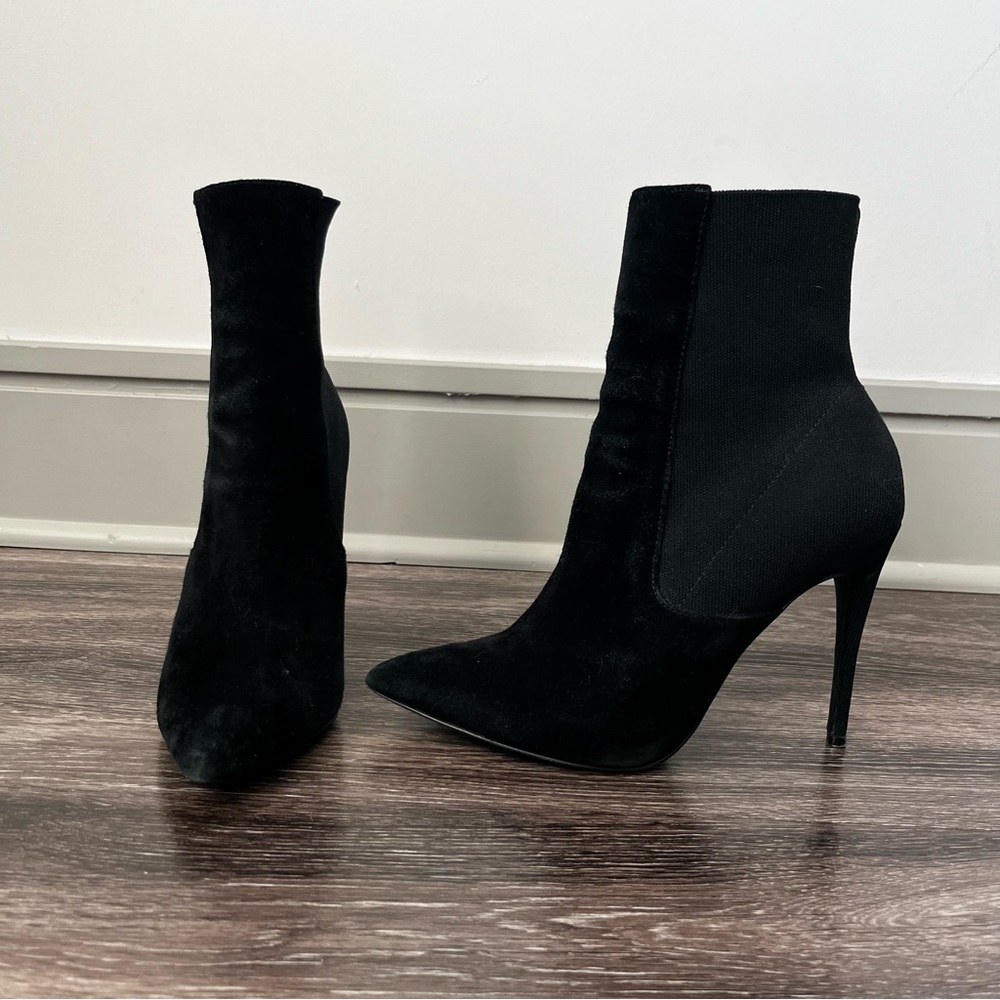 Heeled Booties Pointed Toe